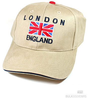 Cream Union Jack Baseball Cap