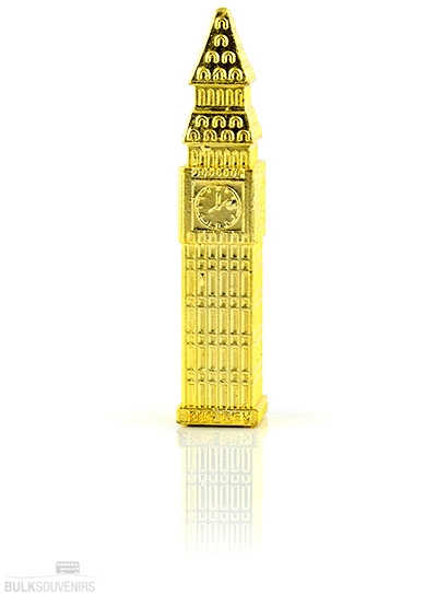 12x Large 3D Diecast Metal Big Ben Souvenir Magnets