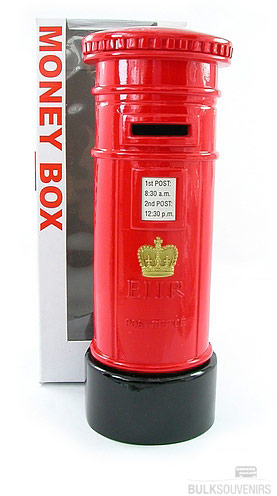 12x Post Box Money Boxes